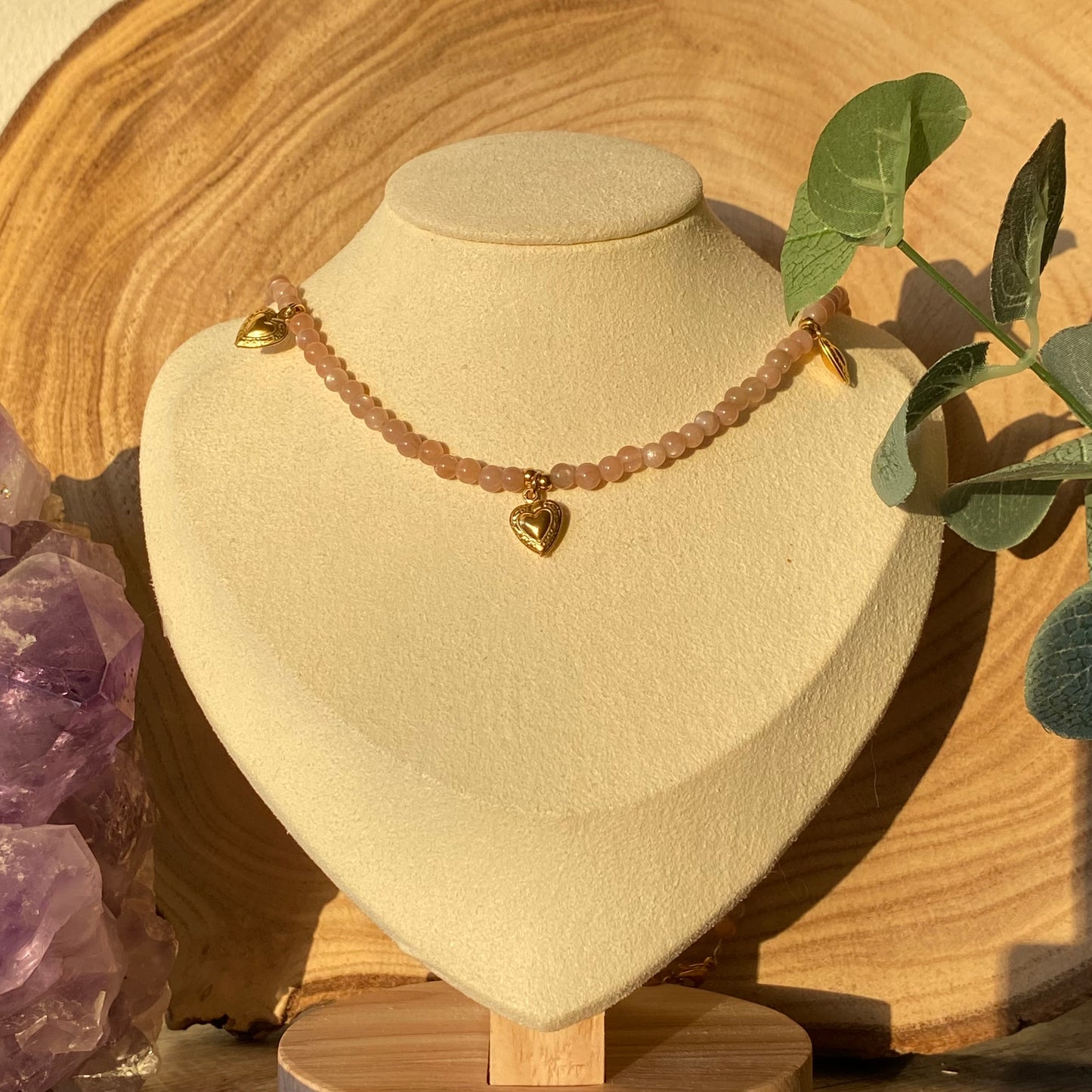 Collier Pierre du Soleil | Pièces Uniques - Rheamethyste