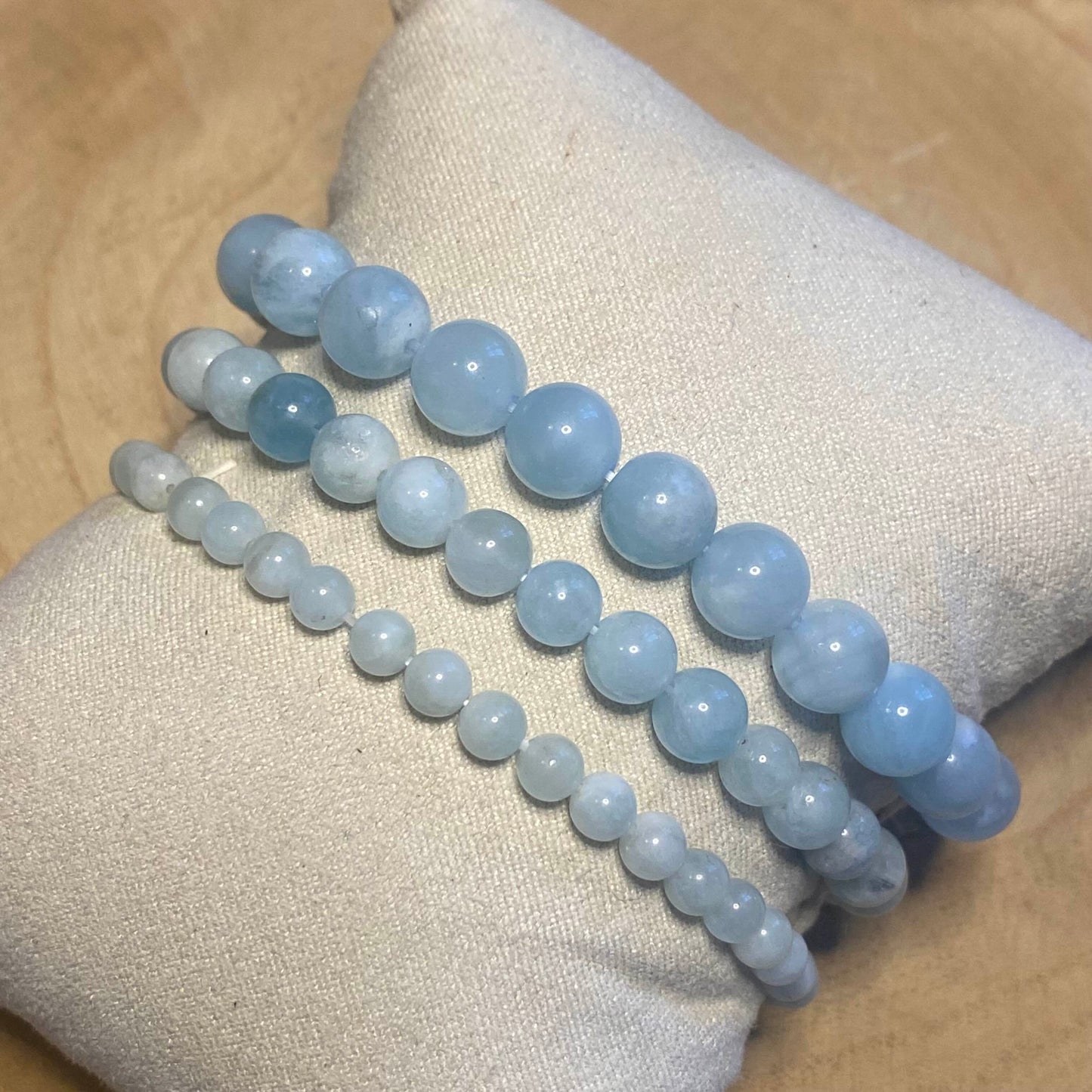 Bracelet Aigue-Marine - Rheamethyste