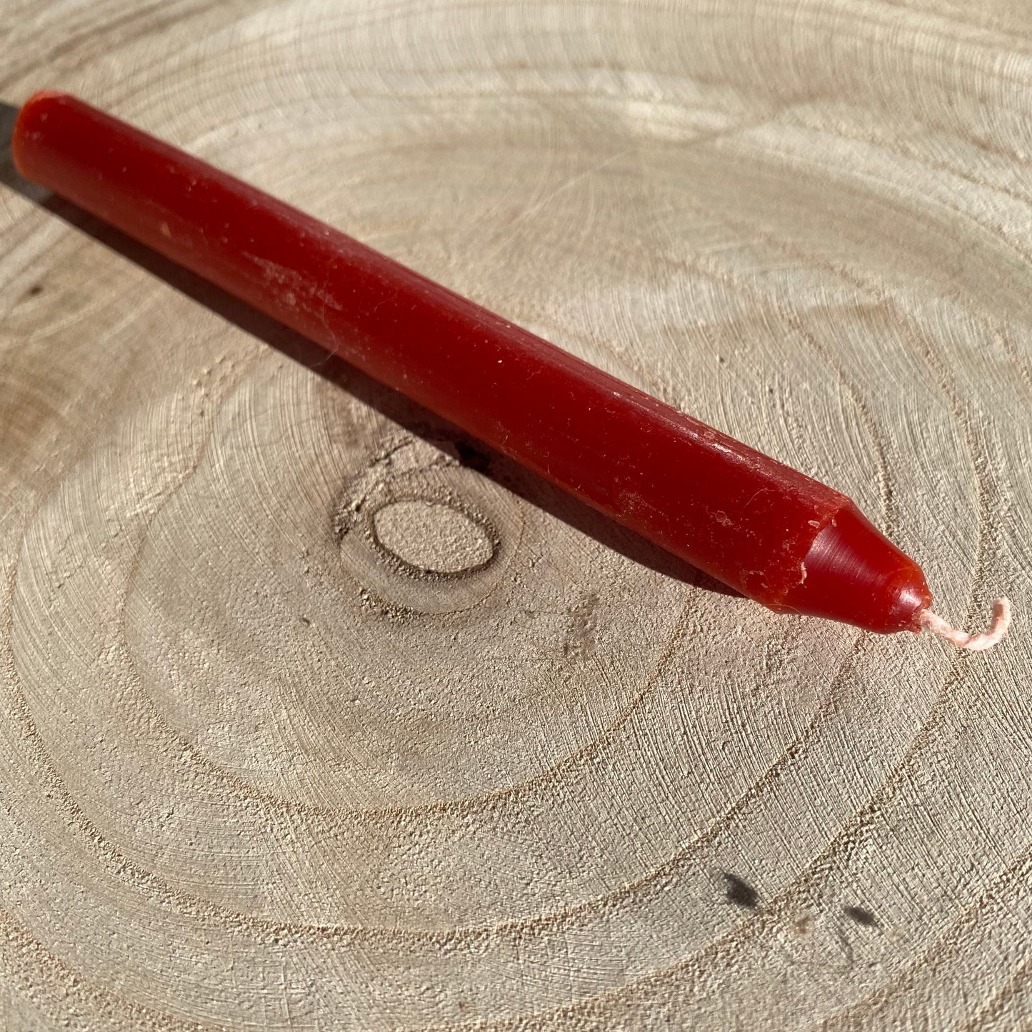 Petite bougie rituel colorée - Rheamethyste