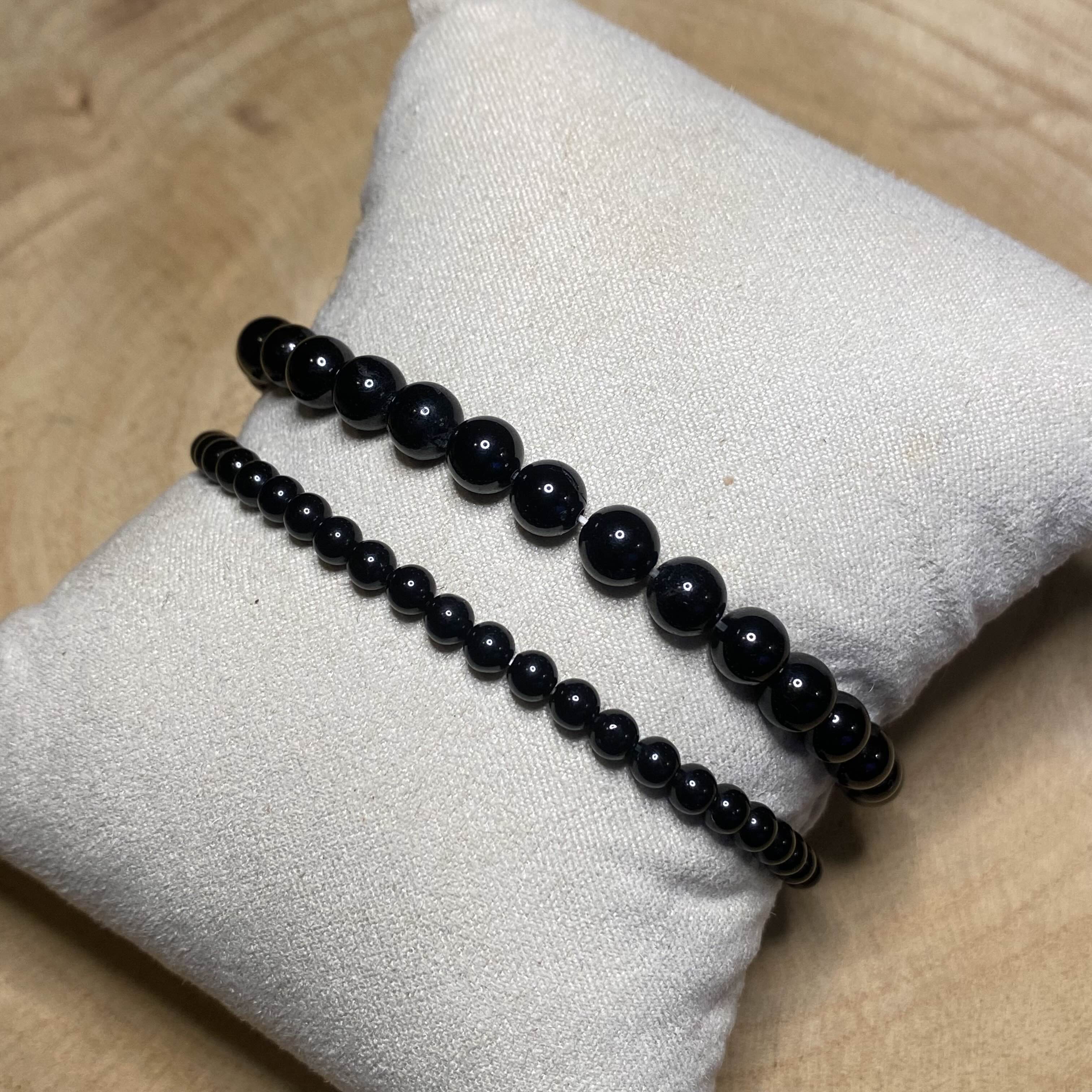 Bracelet Tourmaline Noire - Rheamethyste