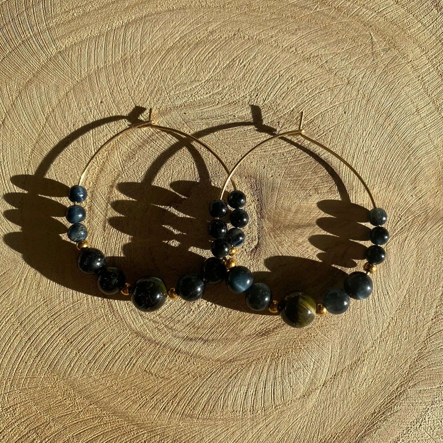 Boucles d'Oreilles Hestia | Personnalisables - Rheamethyste