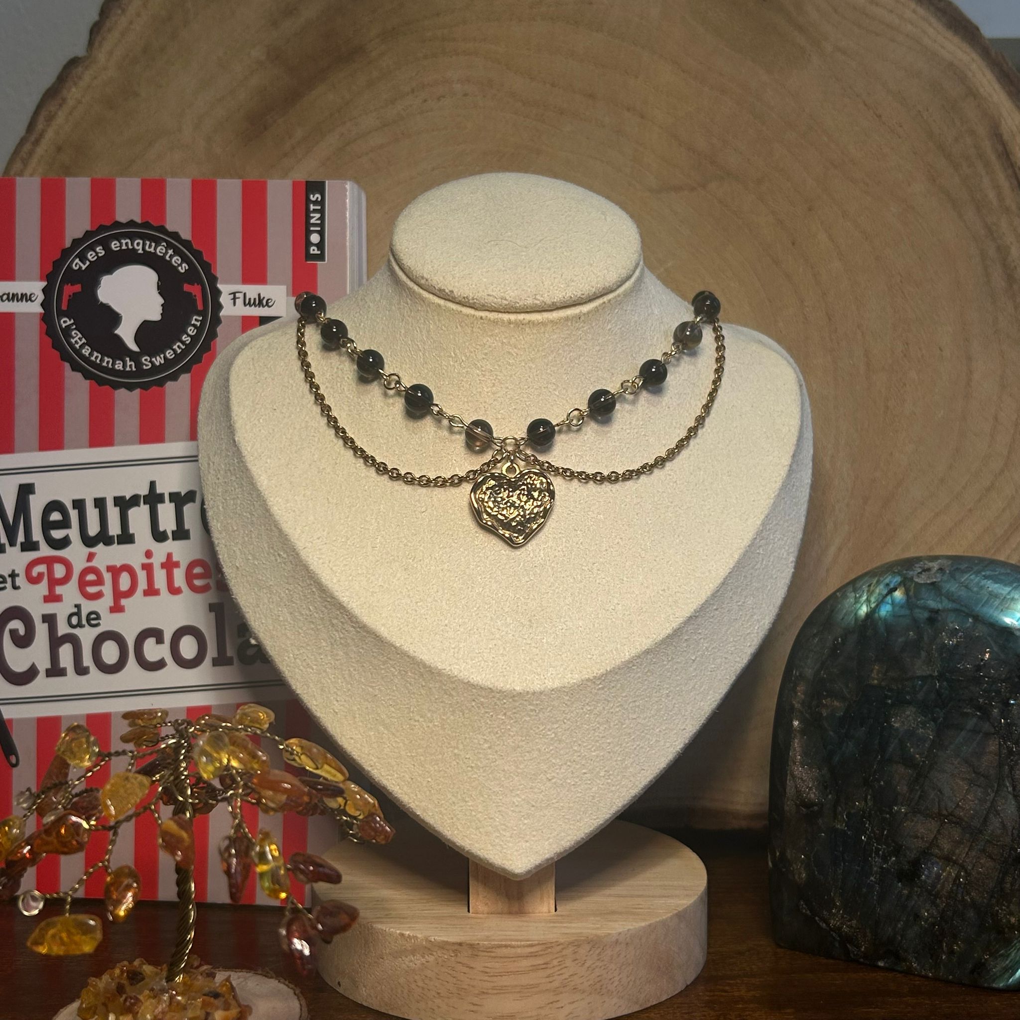 Collier Hannah - Rheamethyste