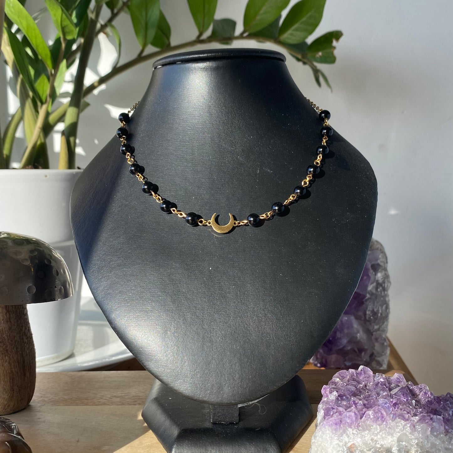 Collier Nyx - Rheamethyste