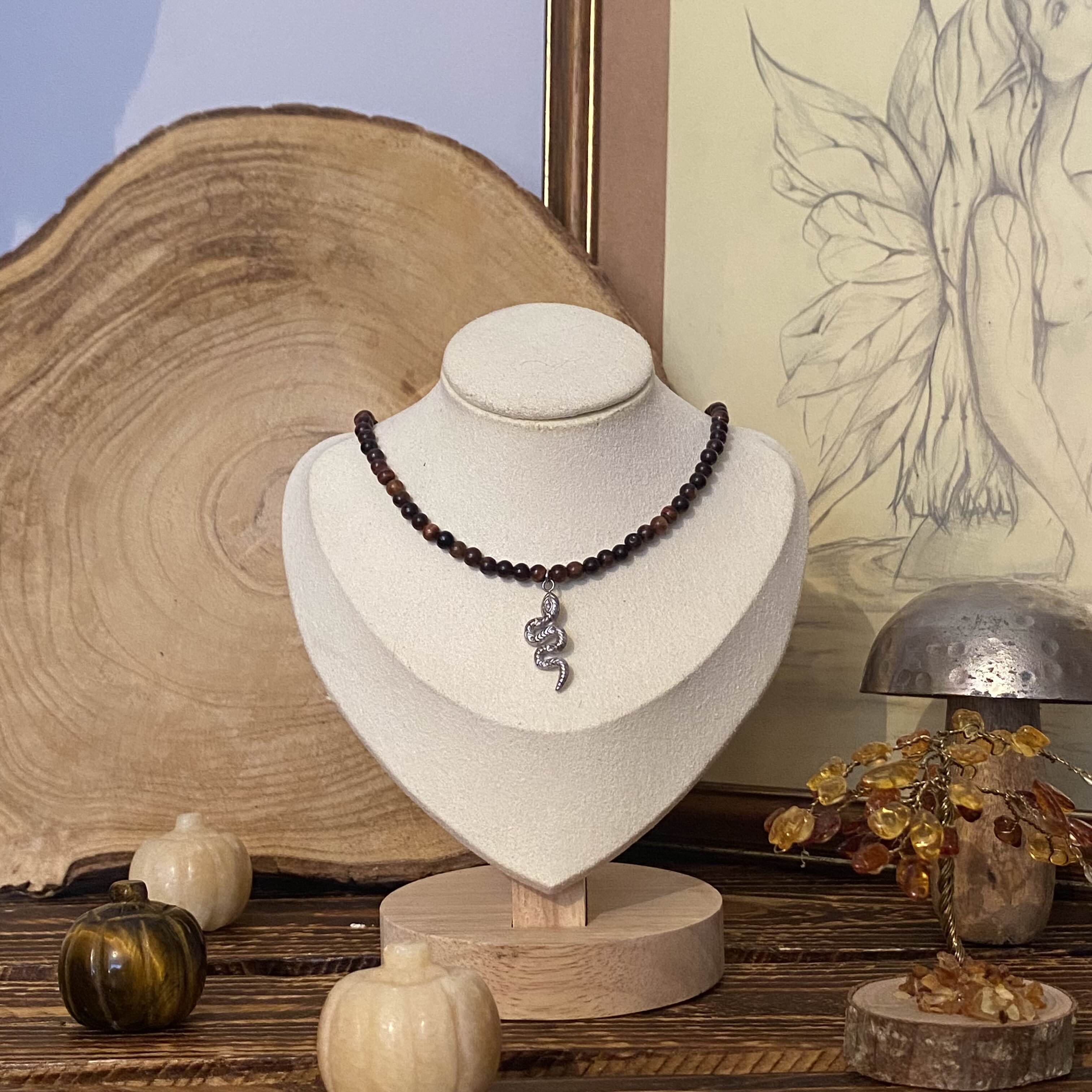 Collier Ophidia - Rheamethyste