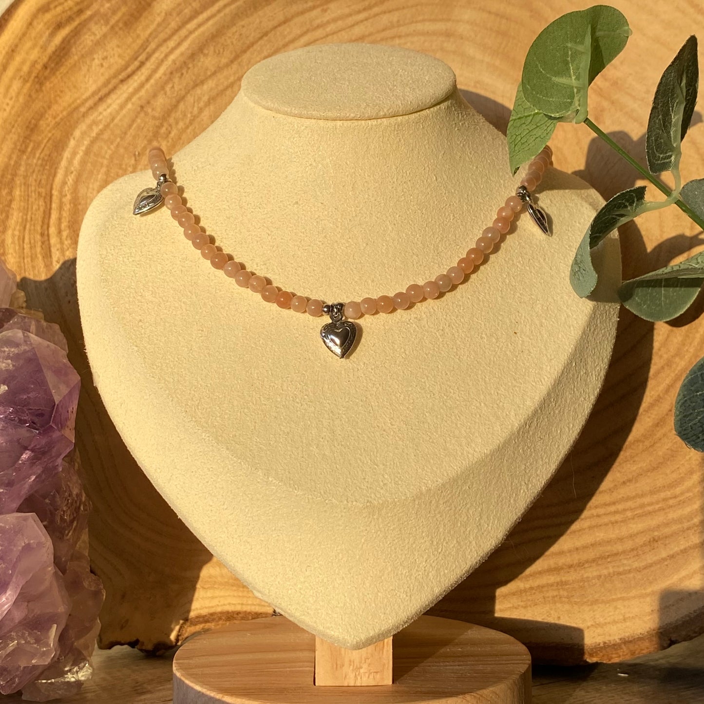 Collier Pierre du Soleil | Pièces Uniques - Rheamethyste