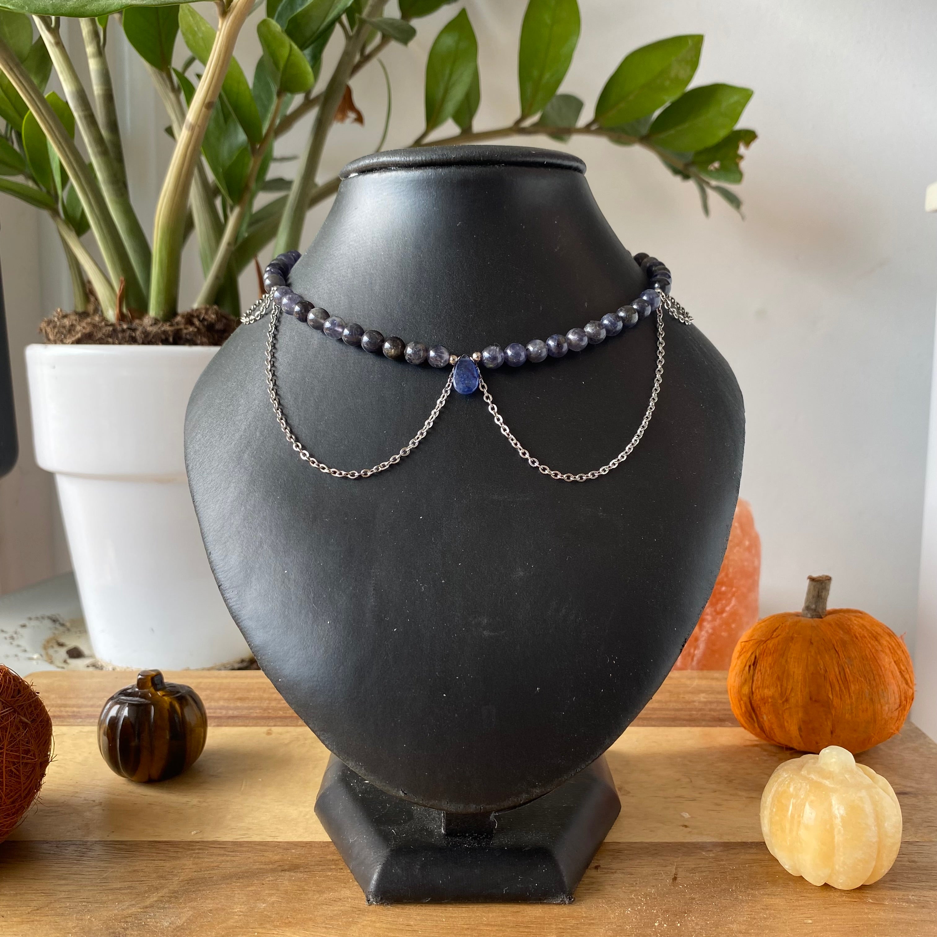 Collier Moonglade - Rheamethyste