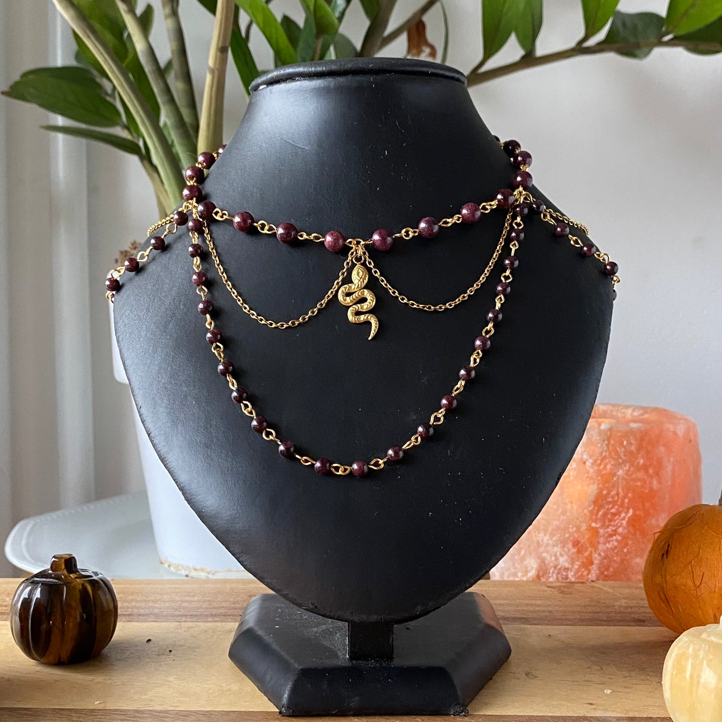 Collier Isla - Rheamethyste