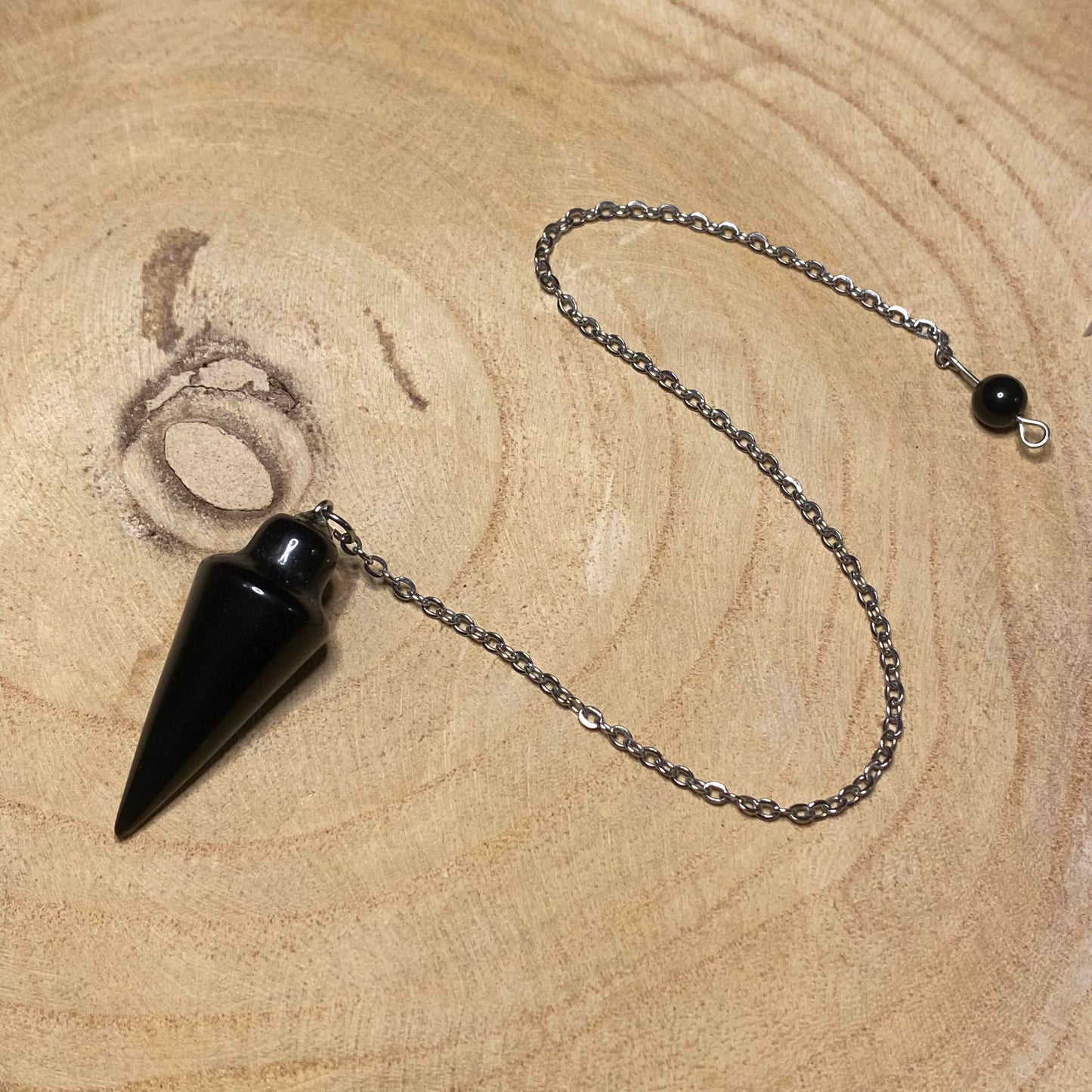 Pendule Tourmaline Noire Pointe