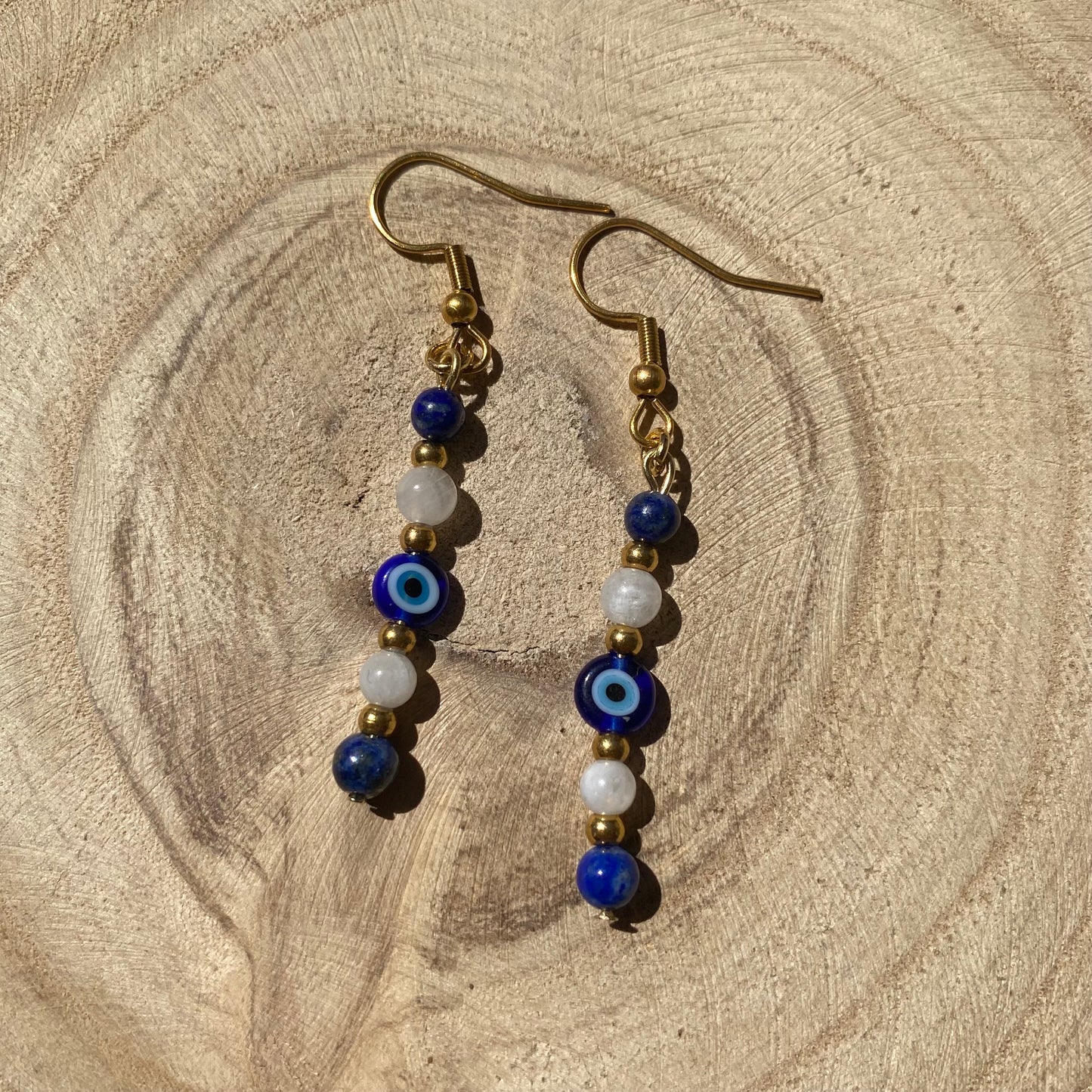 Boucles d'oreilles Atlantis - Rheamethyste