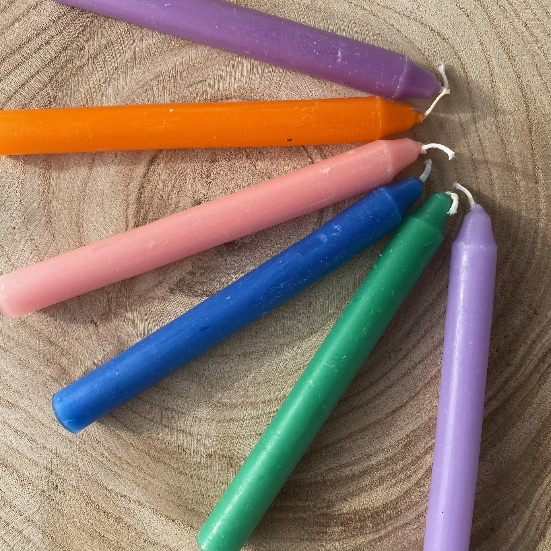 Les Couleurs des Bougies Rituelles