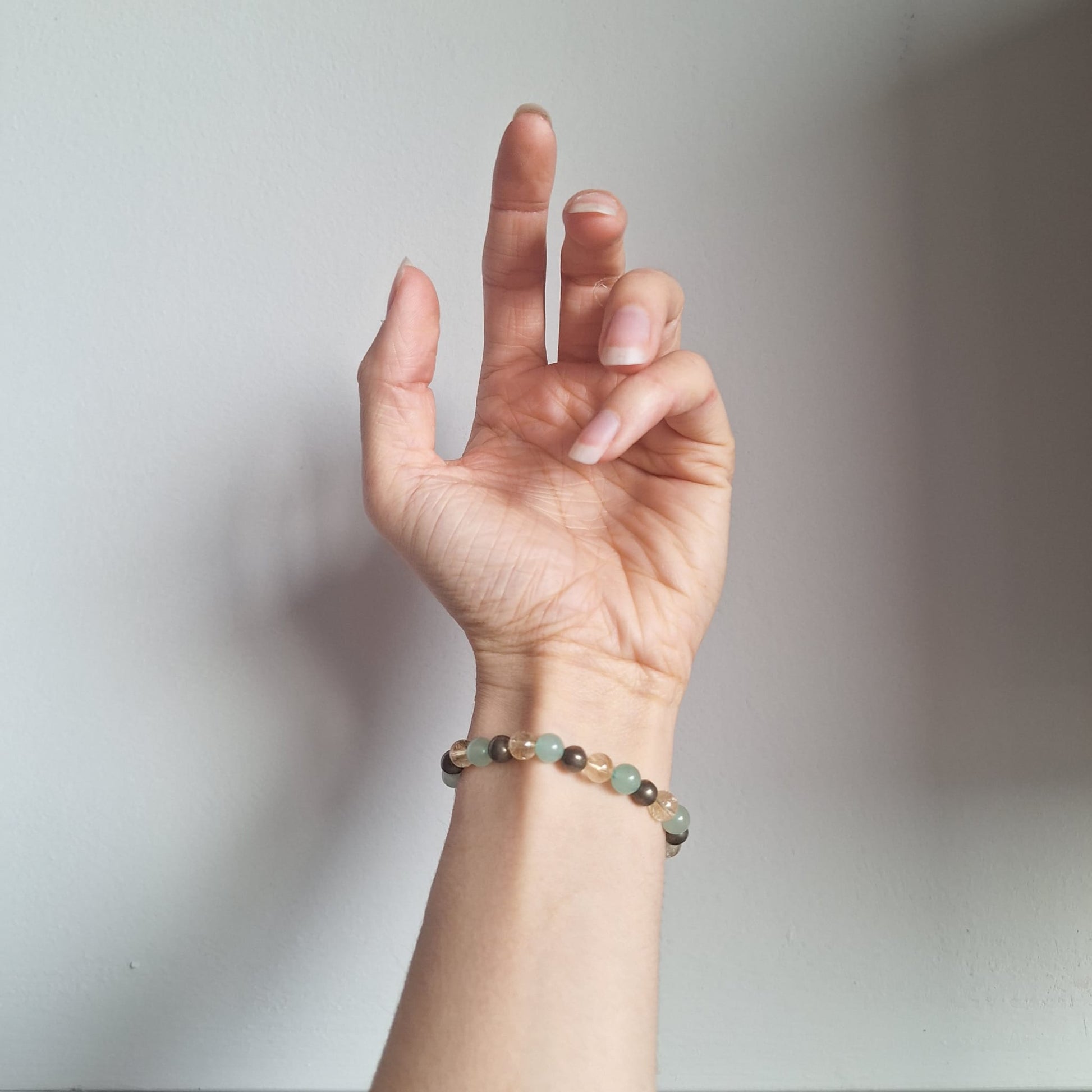 Bracelet Abondance - Rheamethyste