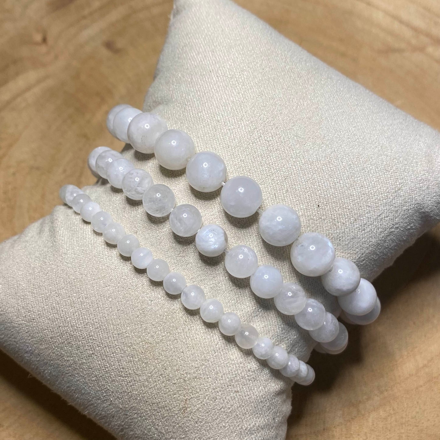 Bracelet Pierre de Lune - Rheamethyste