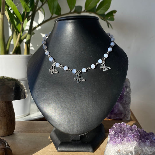 Collier Artémis - Rheamethyste