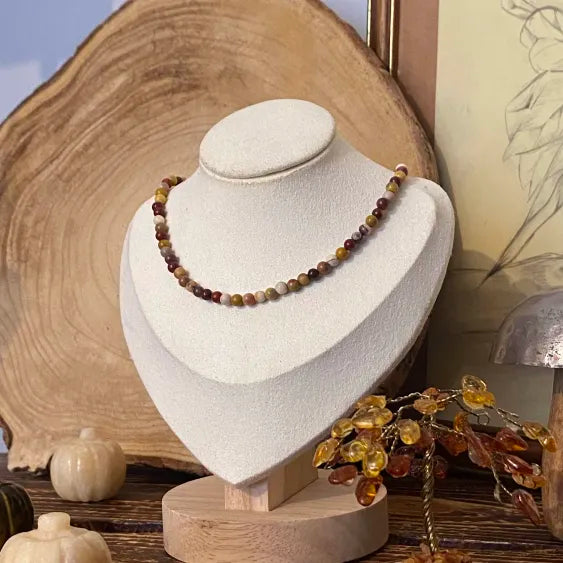 Collier Autumn - Rheamethyste