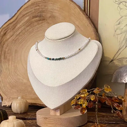 Collier Turquoise - Rheamethyste