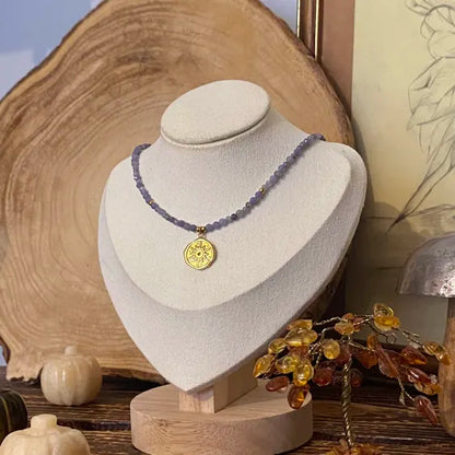 Collier Ras de Cou Lila