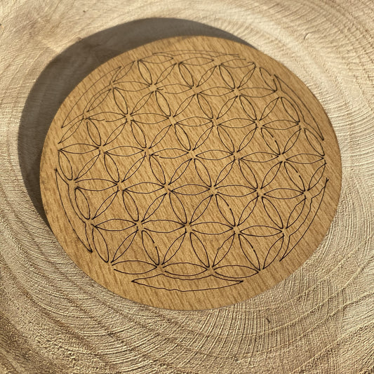 Fleur de vie en bois