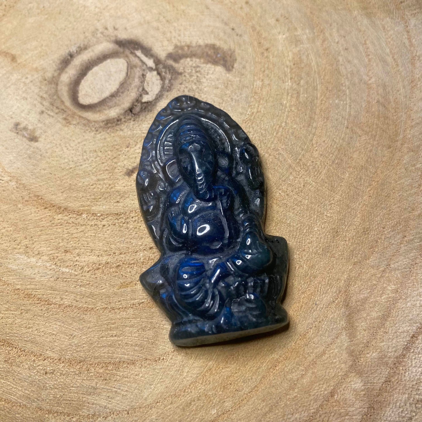 Ganesh en Labradorite AAA