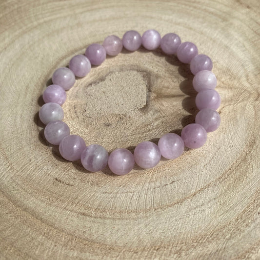 Bracelet Kunzite - Rheamethyste
