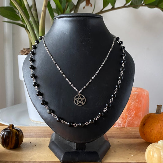 Collier Salem - Rheamethyste