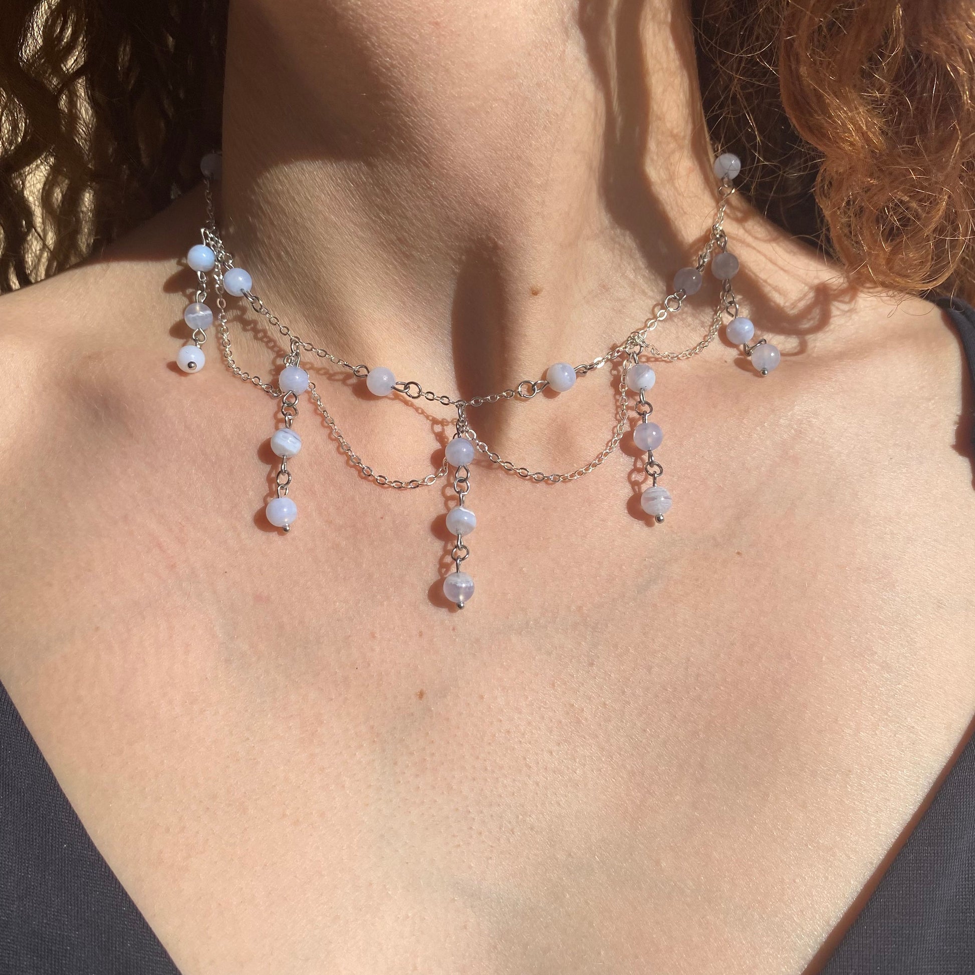 Collier Mariposa - Rheamethyste