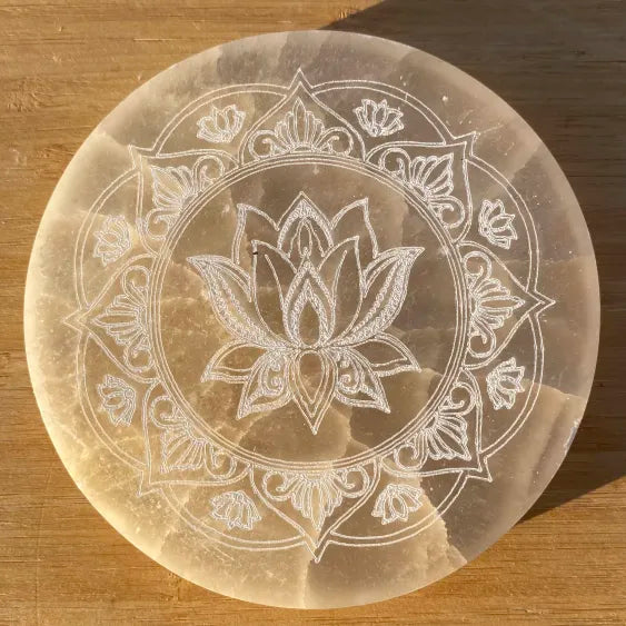 Lotus en Sélénite