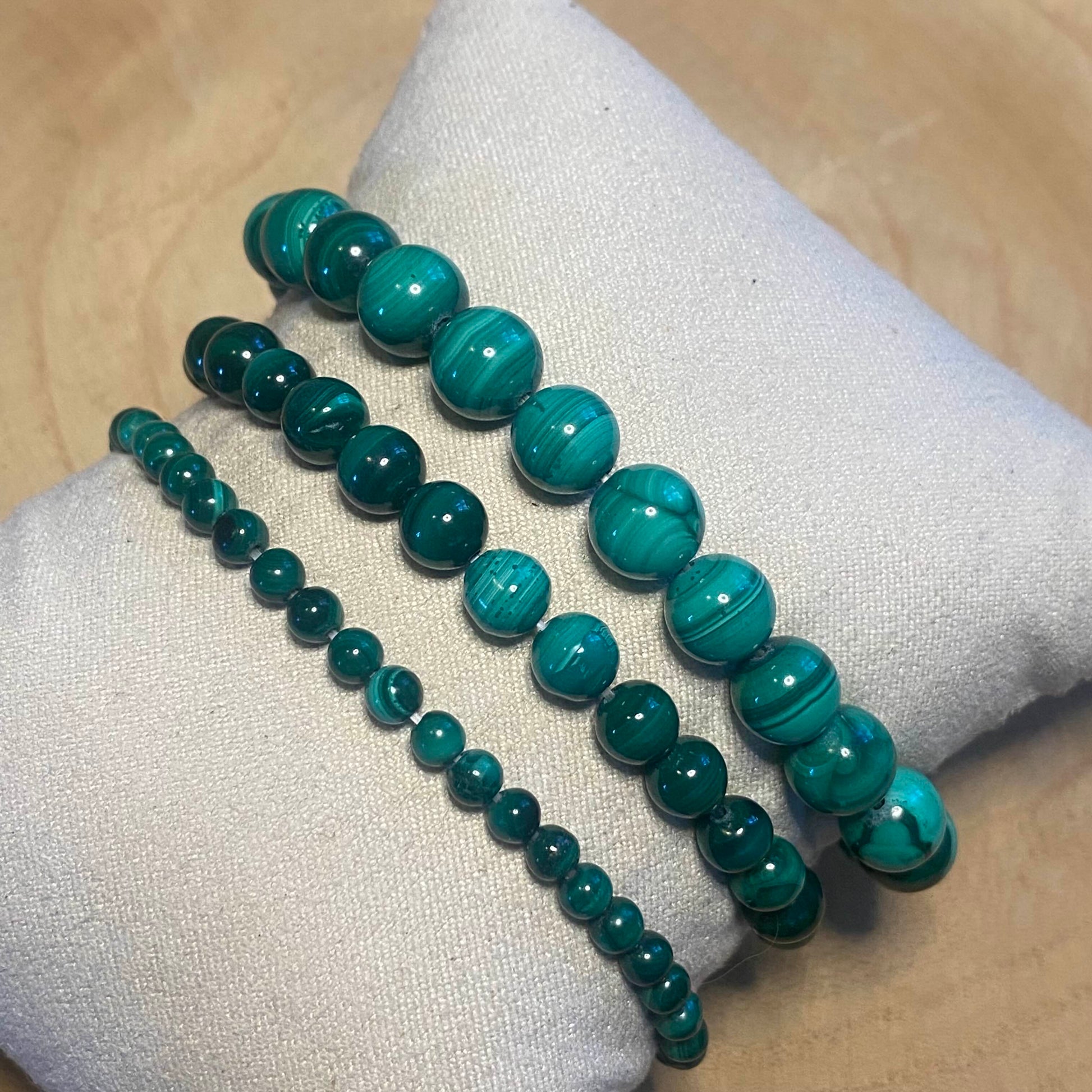 Bracelet Malachite - Rheamethyste