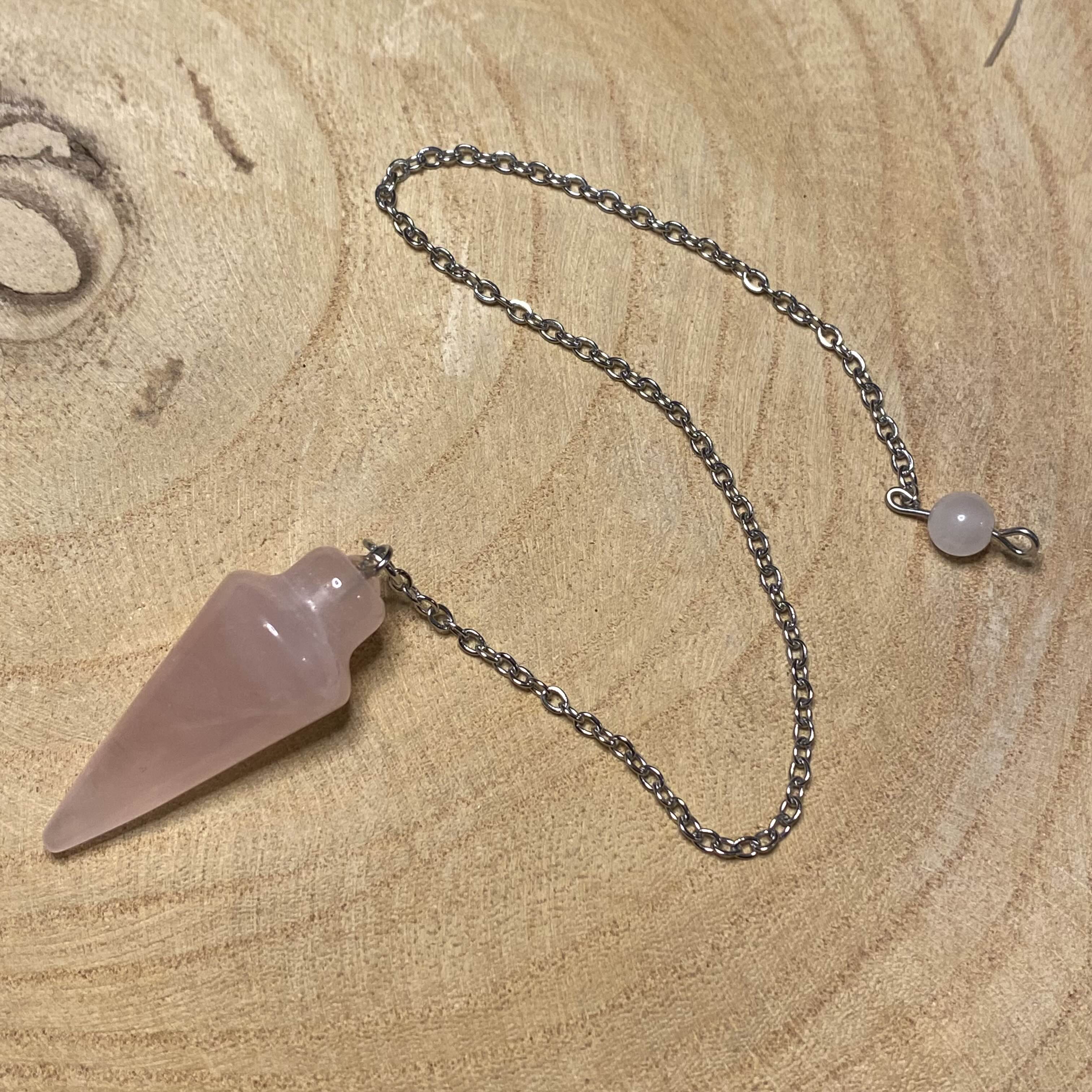 Pendule Quartz Rose Pointe