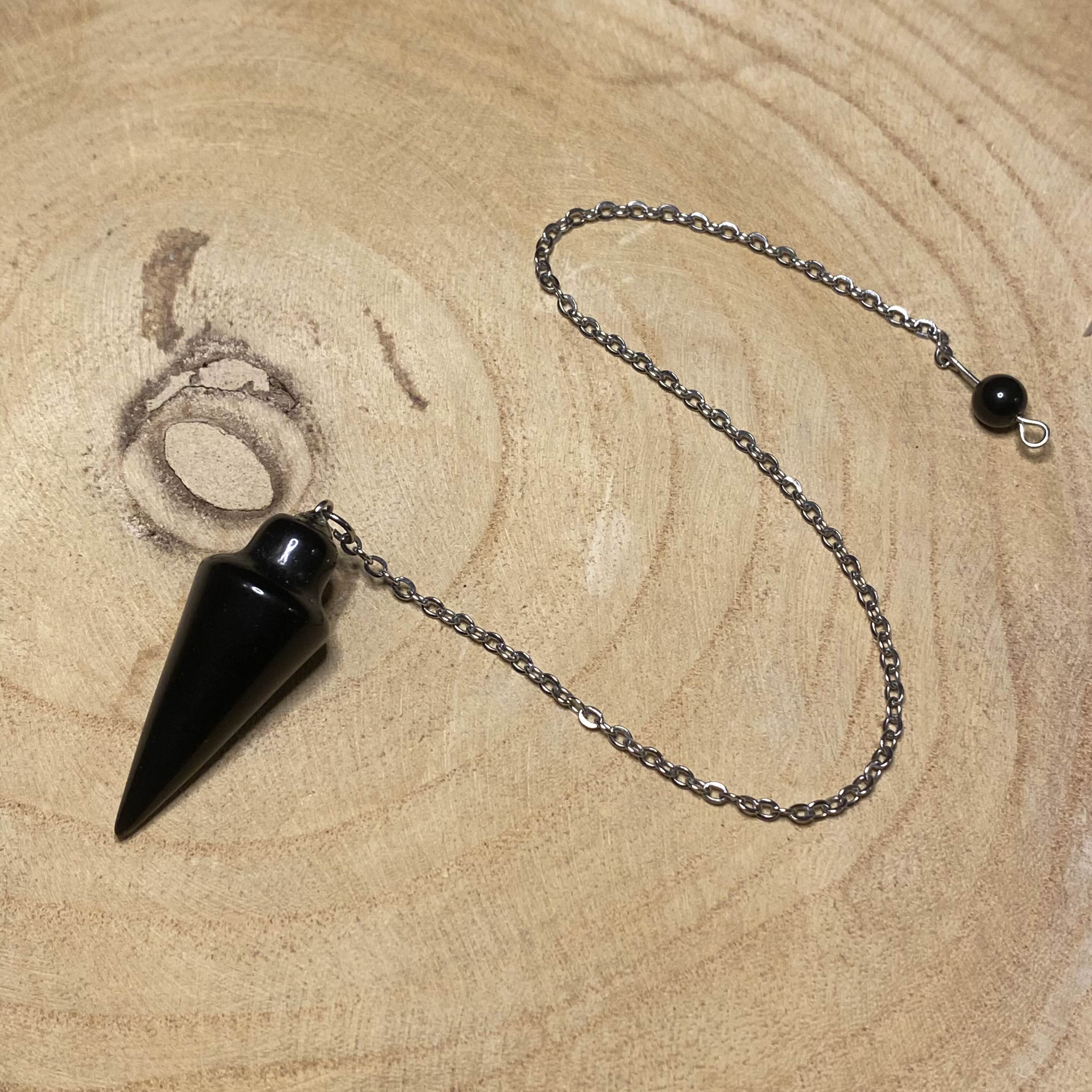 Pendule Tourmaline Noire Pointe