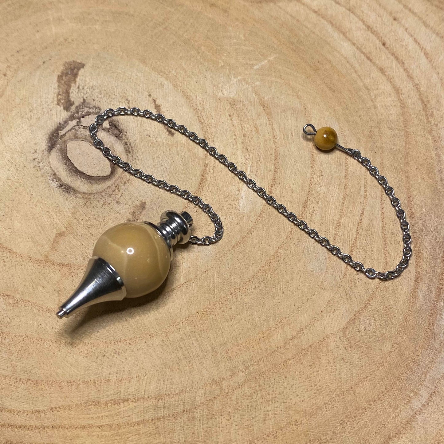 Pendule Jaspe Mokaïte Sphère