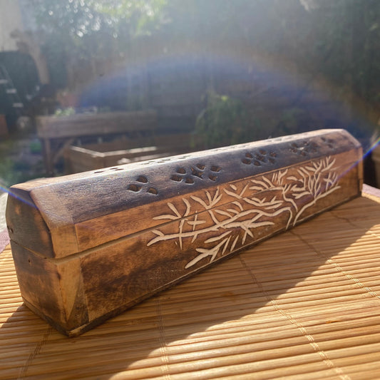 Porte Encens Arbre de Vie Boite - Rheamethyste