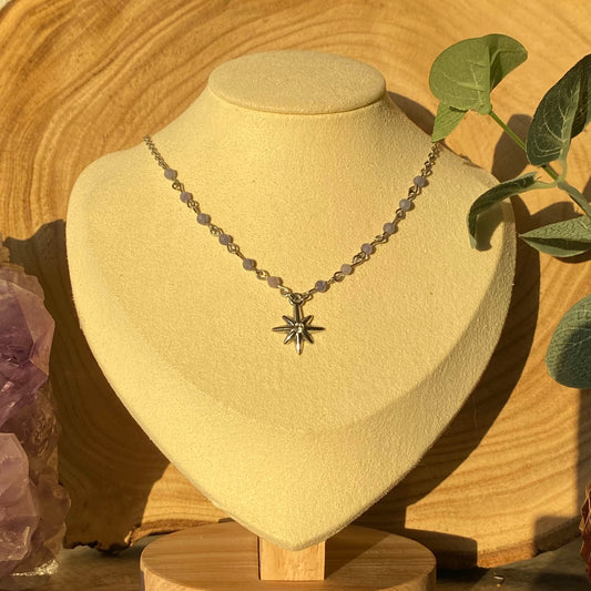 Collier Tanzanite | Pièce Unique - Rheamethyste