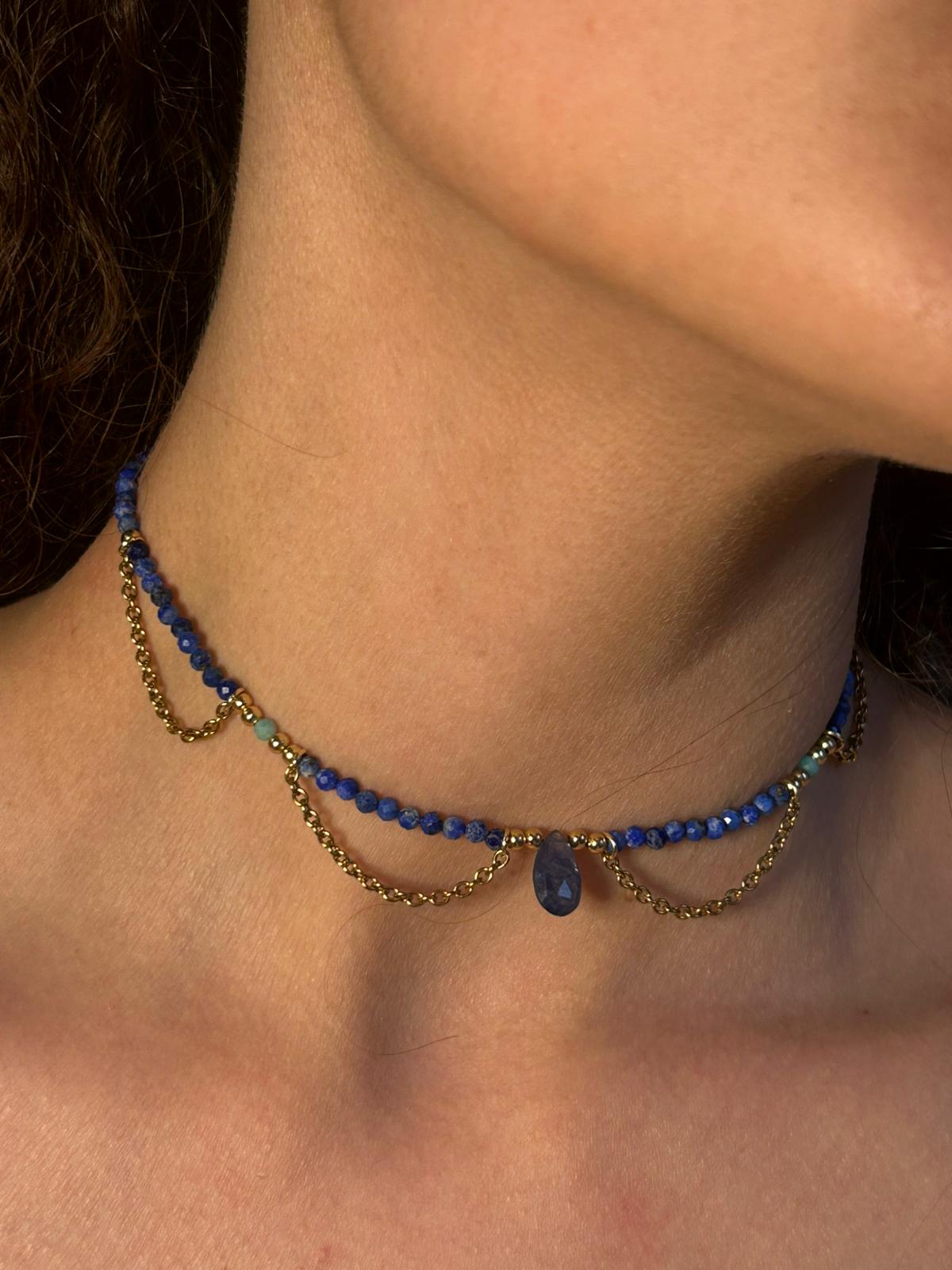 Collier Nil - Rheamethyste