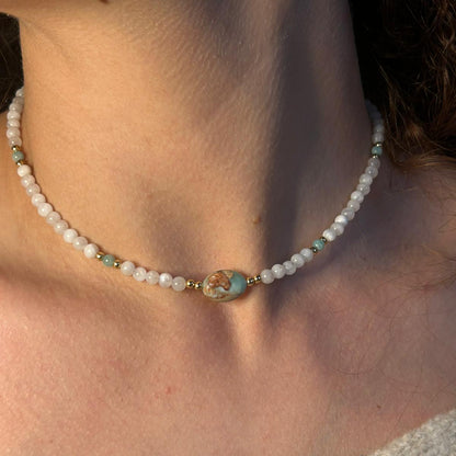 Collier Moana - Rheamethyste