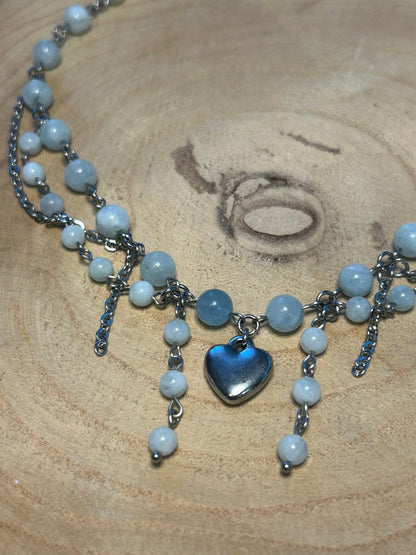 Collier Nova - Rheamethyste