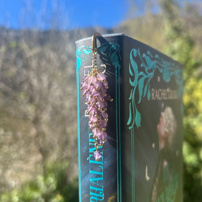 Marque-pages fleuris - Rheamethyste