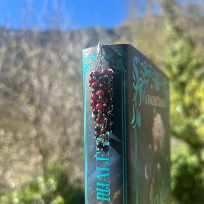 Marque-pages fleuris - Rheamethyste