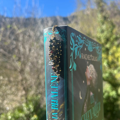 Marque-pages fleuris - Rheamethyste